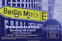 soziale Strukuren aufbauen und verteidigen - Rigaer 94 bleibt!!! - demo 26.1. in berlin